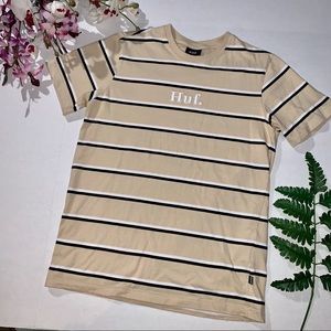 Huf | Mens Medium Horizontal stripped shirt